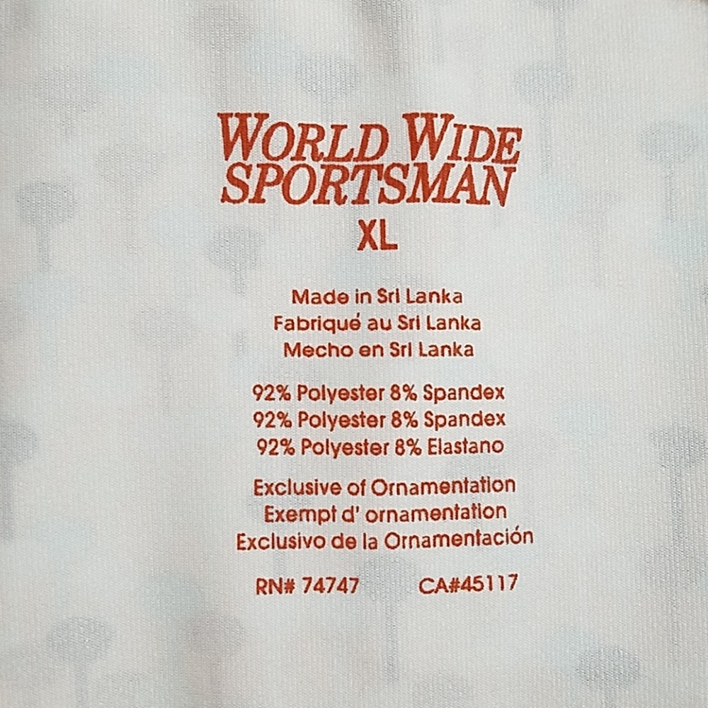 World Wide Sportsman golf ball/ and tee graphics top XL club ready! Four! EUC - Picture 5 of 8